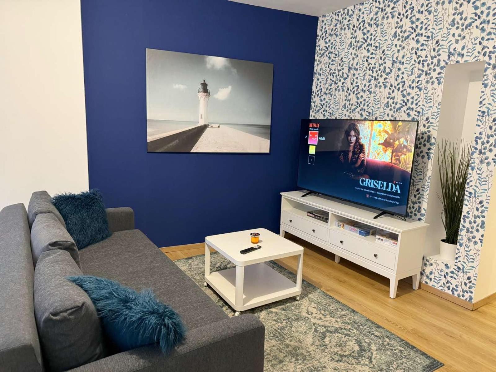 24 Chic & Cosy Grand Appart 88M2 Parking Gratuit Hypercentre Netflix Сент-Этьен Экстерьер фото